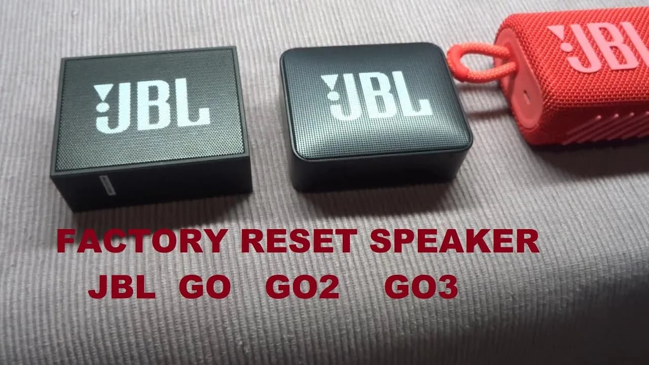 Jak zresetować JBL GO 2 - proste kroki, aby uniknąć problemów