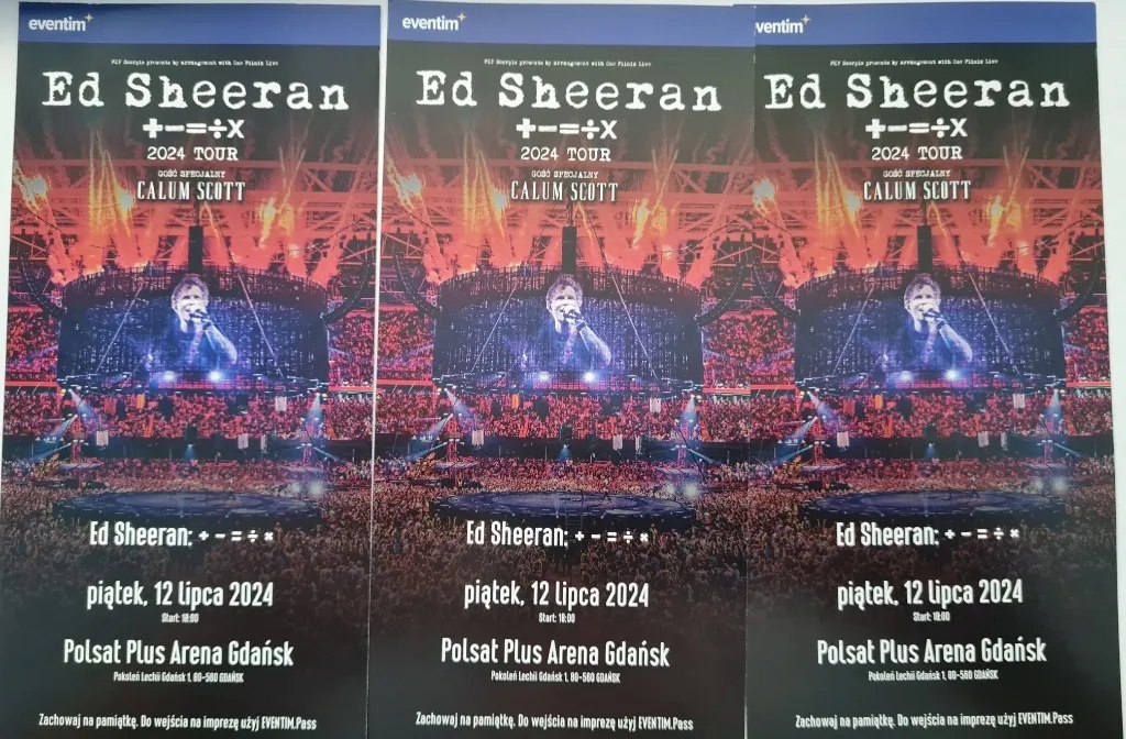 Jak zamówić bilet na koncert Eda Sheerana bez stresu i problemów